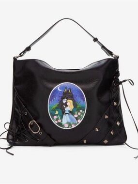 Hot Topic Black Hobo Bag Edward scissorhands